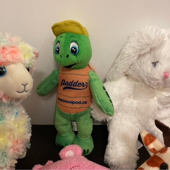 Lot of 7 plushies mixed brand Ty beanie Lola Llama Care Bear, Stuffed animal toy - Picture 7 of 8